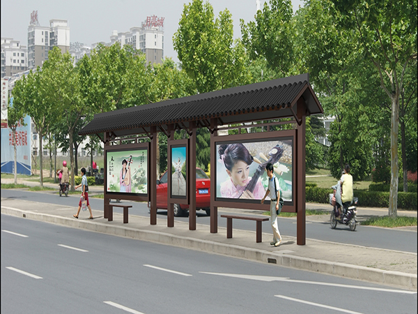 广州不锈钢候车亭