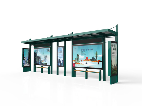 广州简约候车亭