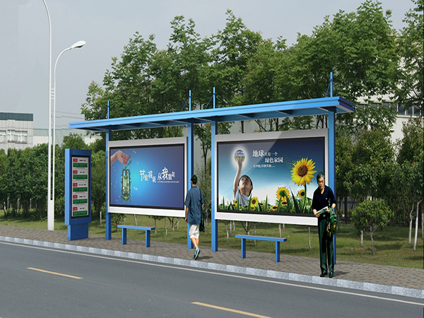 不锈钢候车亭常规制作说明