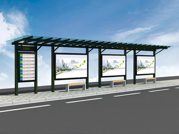 公交城市候车亭顶棚材料如何选择