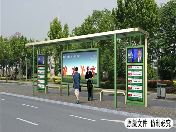 公交候车亭广告的特点