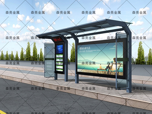 绿色智慧公交候车亭的成长
